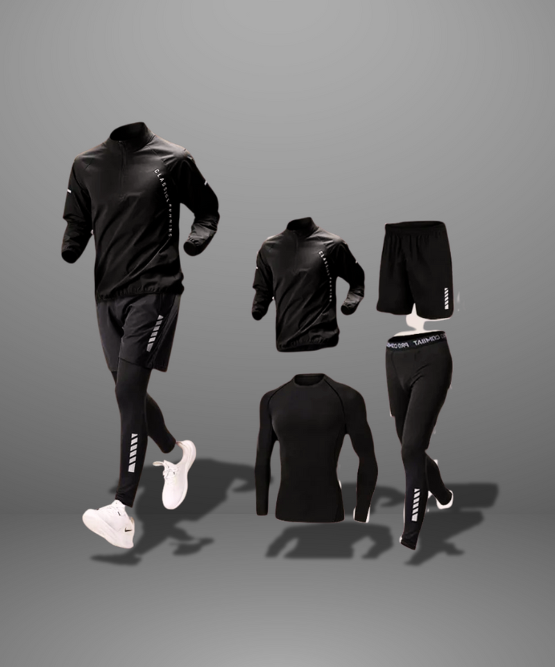 Conjunto Esportivo Masculino 2025 – Tecnologia Quick Dry | 1 a 4 Peças