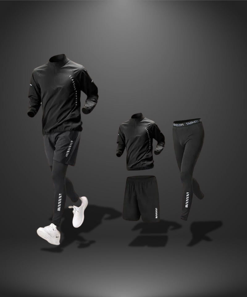 Conjunto Esportivo Masculino 2025 – Tecnologia Quick Dry | 1 a 4 Peças