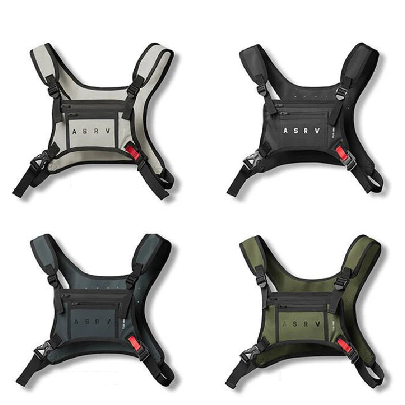 Bolsa Peitoral Tática Masculina Impermeável - Tecnologia Ultra