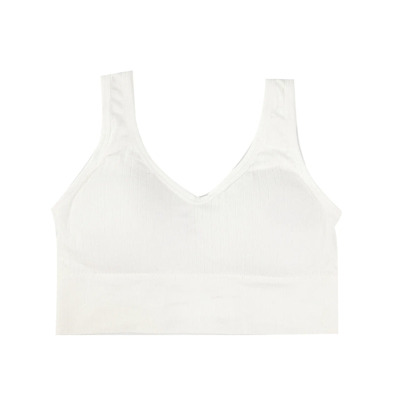 Conjunto de Fitness Feminino - Top Esportivo Sem Bojo e Sutiã Seamless